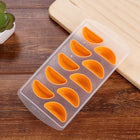 Orange Shaped Silicon Ice Cube Tray / Ice Mold Random Color - DealBuddy
