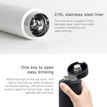 Original Xiaomi Mijia 480ML Insulation Vacuum Thermal Cup Water Bottle - DealBuddy