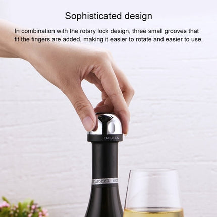 Original Xiaomi Youpin Circle Joy CJ - JS02 Mini Portable Champagne Sparkling Wine Bottle Stopper Plugger - DealBuddy