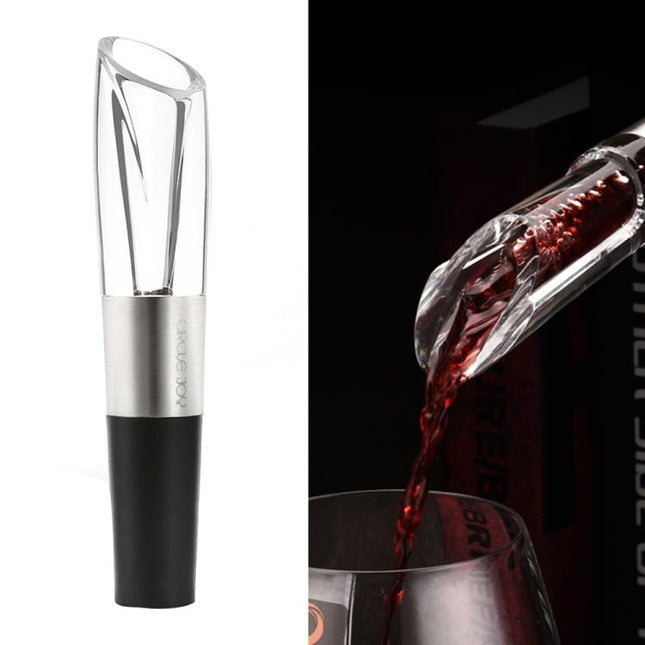 Original Xiaomi Youpin CIRCLE JOY Stainless Steel Portable Essential Aerating Oxygenating Wine Pourer Decanter - DealBuddy