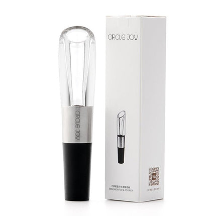 Original Xiaomi Youpin CIRCLE JOY Stainless Steel Portable Essential Aerating Oxygenating Wine Pourer Decanter - DealBuddy