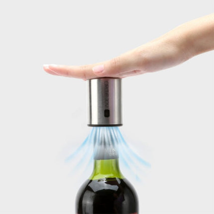 Original Xiaomi Youpin Circle Joy Stainless Steel Vacuum Memory Wine Stopper - DealBuddy