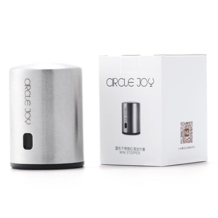 Original Xiaomi Youpin Circle Joy Stainless Steel Vacuum Memory Wine Stopper - DealBuddy