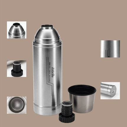 Outdoor Travel Household Stainless Steel Vacuum Insulation Pot - DealBuddy