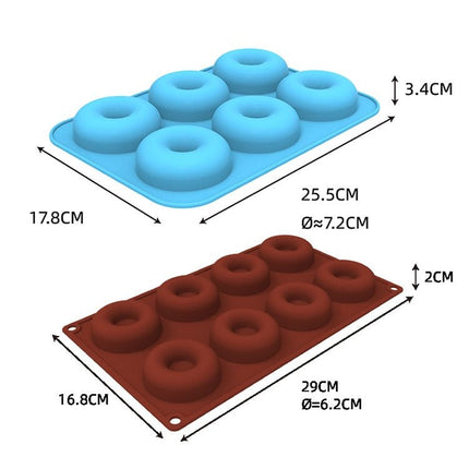 Oven Baking Tools Silicone Cake Donut Mold - DealBuddy