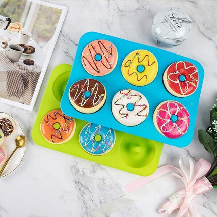 Oven Baking Tools Silicone Cake Donut Mold - DealBuddy
