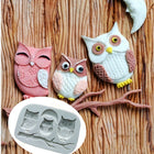 Owl Fondant Mold Cake Decoration Diy Dry Pais Chocolate Silicone Mold - DealBuddy