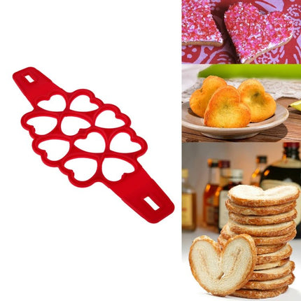 Pancake Maker Nonstick Cooking Tool Round Heart Egg Cooker Pan Eggs Mold - DealBuddy