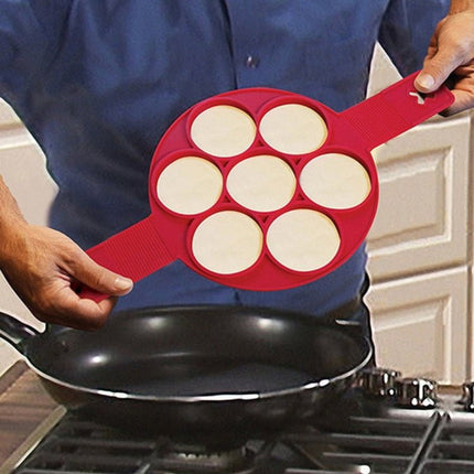 Pancake Maker Nonstick Cooking Tool Round Heart Egg Cooker Pan Eggs Mold - DealBuddy
