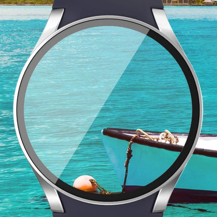 PC + Tempered Film Integrated Watch Protective Case, For Samsun Galaxy Watch 7 44mm, For Samsun Galaxy Watch 7 40mm - DealBuddy