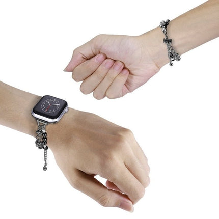 Pearl Bracelet Metal Watch Band, For Apple Watch SE 2023 44mm, For Apple Watch Ultra 49mm, For Apple Watch SE 2023 40mm, For Apple Watch 8 41mm, For Apple Watch Ultra 2 49mm, For Apple Watch 8 45mm, For Apple Watch SE 2022 40mm                         ... - DealBuddy