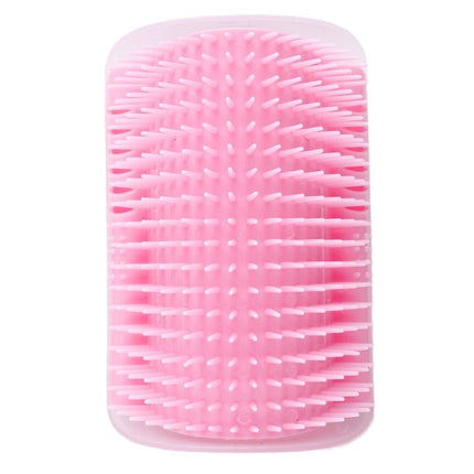 Pet Cat Corner Rub Hair Massage Brush, Blue, Grey, Pink, Green, Black - DealBuddy