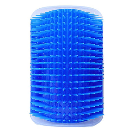 Pet Cat Corner Rub Hair Massage Brush, Blue, Grey, Pink, Green, Black - DealBuddy