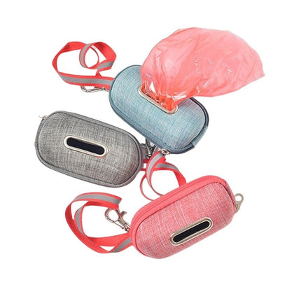 Pet Cleaning Supplies Linen Dog Picking Up Litter Box Garbage Bag Convenient Storage Box, Pink, Blue, Gray - DealBuddy