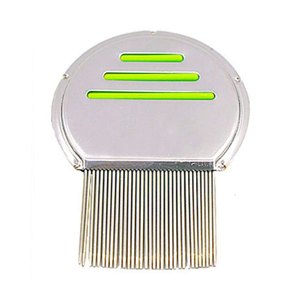Pet Comb Dog Flea Cleaning Comb Stainless Steel Threaded Needle Comb Removal Beauty Products - DealBuddy