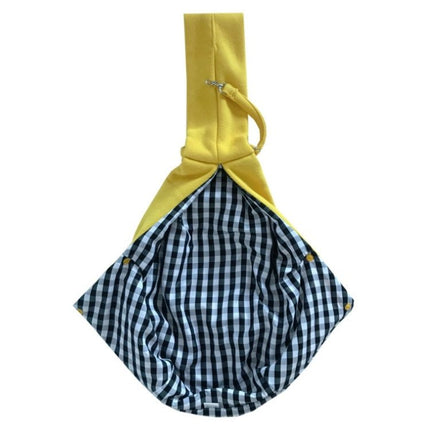Pet Outing Carrier Bag Cotton Messenger Shoulder Bag, Yellow, Brown, Blue, Khaki, Black, Gray, Dark blue - DealBuddy