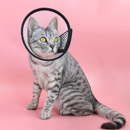 Pet Protective Headgear Cat And Dog Anti - Bite Collar After Cosmetic And Operation, Size: No.7/8cm, No.7, No.6, No.5, No.4, No.3 - DealBuddy