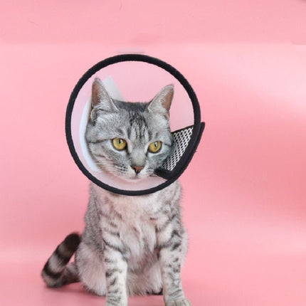 Pet Protective Headgear Cat And Dog Anti - Bite Collar After Cosmetic And Operation, Size: No.7/8cm, No.7, No.6, No.5, No.4, No.3 - DealBuddy