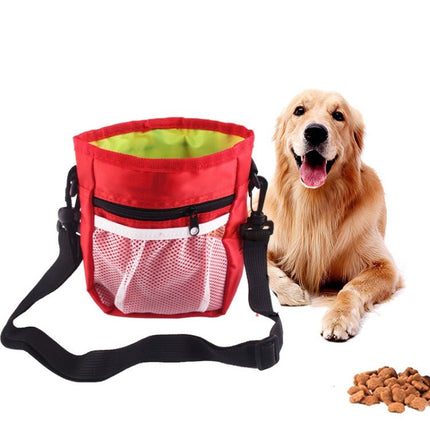 Pet Training Bag Snack Bag Outdoor Waist Bag Portable Two - In - One Foldable Multifunctional Bag - DealBuddy
