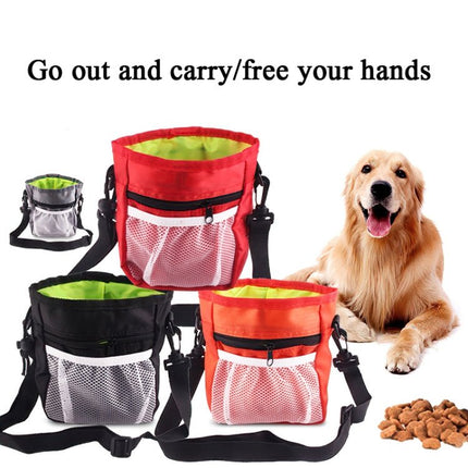 Pet Training Bag Snack Bag Outdoor Waist Bag Portable Two - In - One Foldable Multifunctional Bag - DealBuddy