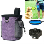 Purple Waist Bag+Folding Bowl