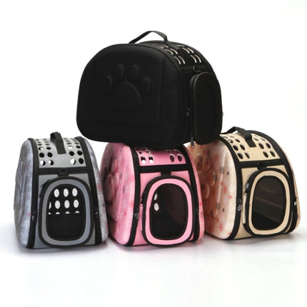 Pets Out Foldable EVA Backpack, Black, Pink, Gray, Champagne - DealBuddy
