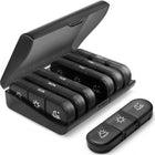 Portable 7 - Day Pill Box – Weekly Organizer with 3 Compartments per Day - DealBuddy