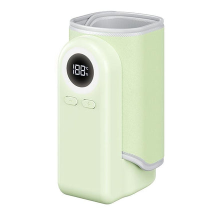 Portable Baby Bottle Warmer Sleeve Wireless Heating Sleeve Built - in 10000mAh Battery & Night Light - DealBuddy