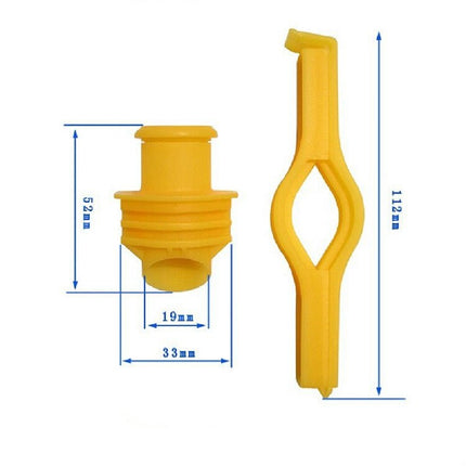 Portable Bag Sealing Clip Out Nozzle Kitchen Preservation Tool, Random Color Delivery - DealBuddy