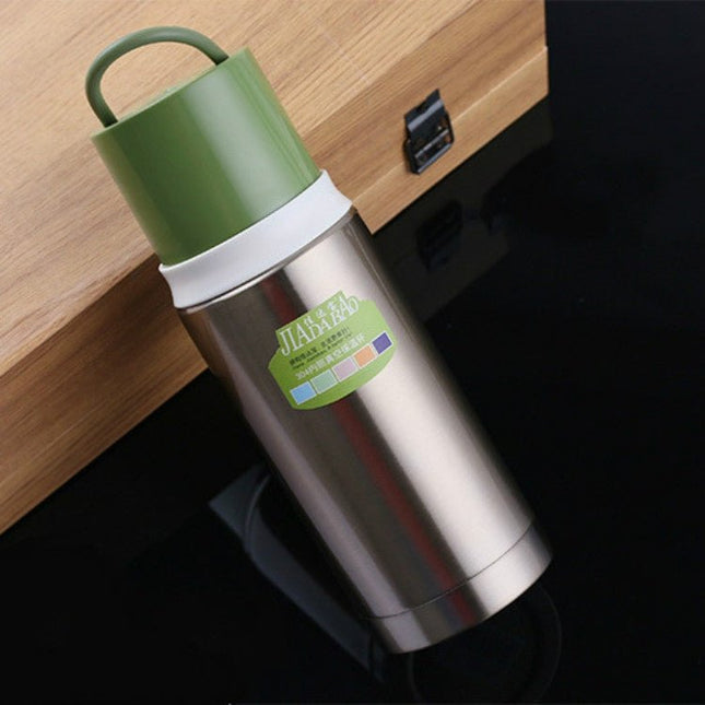 Portable Car Student Child Business Tea Insulation Cold Stainless Steel Vacuum Flask - DealBuddy