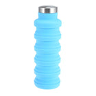 Portable Silicone Water Bottle Retractable Folding Coffee Bottle Outdoor Travel Drinking Sport Drink Kettle,Capacity:500ml - DealBuddy
