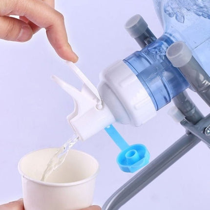 PP Water Bottle Faucet Dispenser Valve for 55mm Crown Top Bottle with Dustproof Cover - DealBuddy