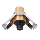 Push - button Stainless Steel Pumping Champagne Stopper Sparkling Champagne Snap Wing Vacuum Wine Stopper - DealBuddy