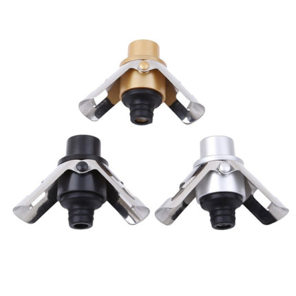 Push - button Stainless Steel Pumping Champagne Stopper Sparkling Champagne Snap Wing Vacuum Wine Stopper - DealBuddy