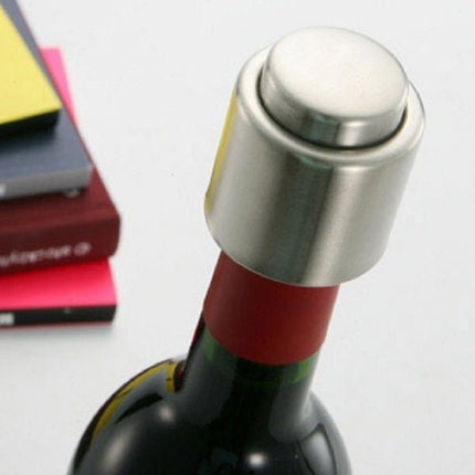 Push Stainless Steel Red Wine Stopper Champagne Stopper - DealBuddy