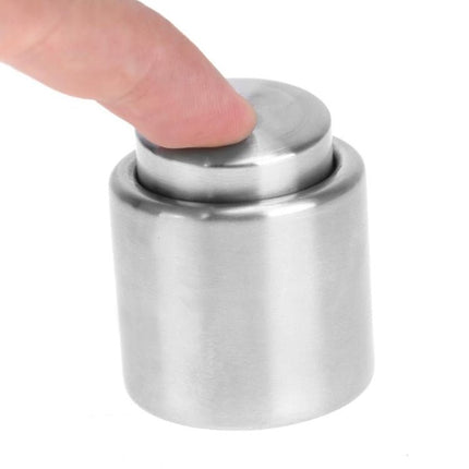 Push Stainless Steel Red Wine Stopper Champagne Stopper - DealBuddy