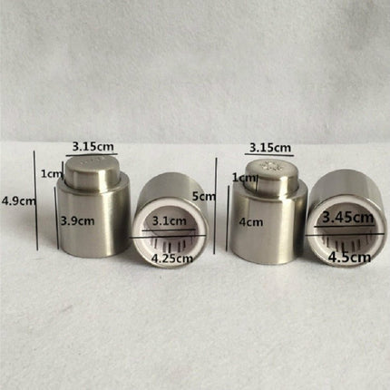 Push Stainless Steel Red Wine Stopper Champagne Stopper - DealBuddy