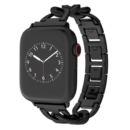 Quick-Release Metal Chain Watch Band, For Apple Watch SE 2022 44mm, For Apple Watch Series 7 41mm, For Apple Watch Series 7 45mm, For Apple Watch Series 6 40mm, For Apple Watch Series 6 44mm, For Apple Watch Series 5 44mm, For Apple Watch Series 5 40mm... - DealBuddy