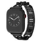 Quick-Release Metal Chain Watch Band, For Apple Watch SE 2022 44mm, For Apple Watch Series 7 41mm, For Apple Watch Series 7 45mm, For Apple Watch Series 6 40mm, For Apple Watch Series 6 44mm, For Apple Watch Series 5 44mm, For Apple Watch Series 5 40mm... - DealBuddy