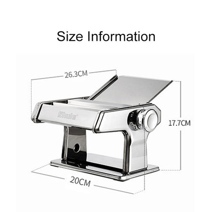 QZ150 Household Kitchen Integrated Stainless Steel Manual Pressing Machine Pasta Machine - DealBuddy