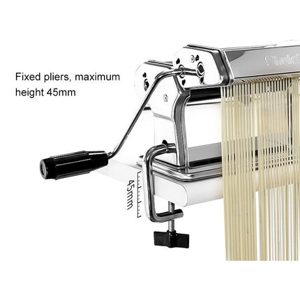 QZ150 Household Kitchen Integrated Stainless Steel Manual Pressing Machine Pasta Machine - DealBuddy