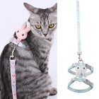 Rabbit Head Type Cat Traction Rope Anti - breakaway Adjustable Cat Leash, Small Suitable for Within 3kg, Large Suitable for 3 - 6kg - DealBuddy