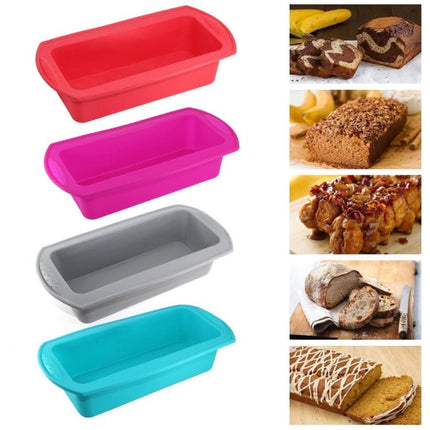 Rectangular Silicone Mold Chocolate Cake Decoration Accessories Baking Tools - DealBuddy
