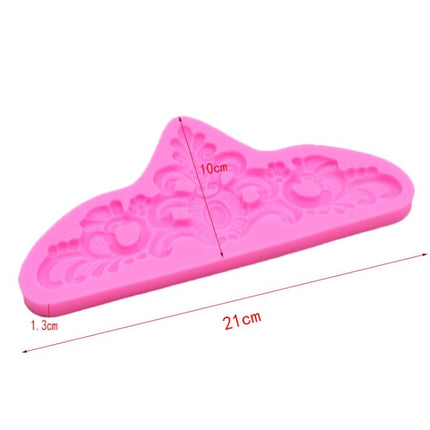 Retro Embossed Fondant Chocolate Cake Silicone Mold - DealBuddy