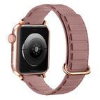 For Apple Watch Series 6 44mm / Rose Buckle Rouge