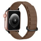 Reverse Buckle Magnetic Silicone Watch Band, For Apple Watch Series 7 41mm, For Apple Watch Series 7 45mm, For Apple Watch SE 40mm - DealBuddy