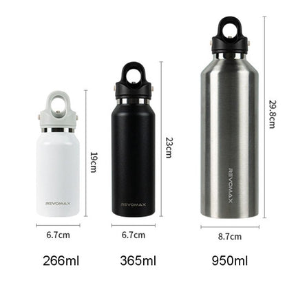 REVOMAX Stainless Steel Vacuum Flask Outdoor Car Vacuum Flask, Capacity： - DealBuddy