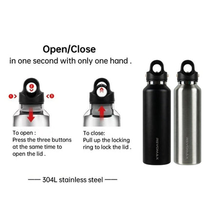 REVOMAX Stainless Steel Vacuum Flask Outdoor Car Vacuum Flask, Capacity： - DealBuddy