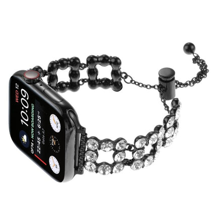 Rhinestone Metal Bracelet Watch Band, For Apple Watch SE 2023 44mm, For Apple Watch SE 2023 40mm, For Apple Watch Ultra 2 49mm, For Apple Watch Series 9 45mm, For Apple Watch Series 9 41mm, For Apple Watch Ultra 49mm, For Apple Watch Series 8 41mm     ... - DealBuddy