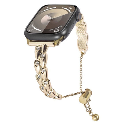 Rhinestone Peacock Metal Bracelet Watch Band, For Apple Watch SE 2023 44mm, For Apple Watch SE 2023 40mm, For Apple Watch Ultra 2 49mm, For Apple Watch Series 9 45mm, For Apple Watch Series 9 41mm, For Apple Watch Ultra 49mm, For Apple Watch Series 8 4... - DealBuddy